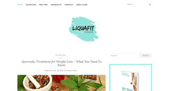 Desktop Screenshot of liquafit.com